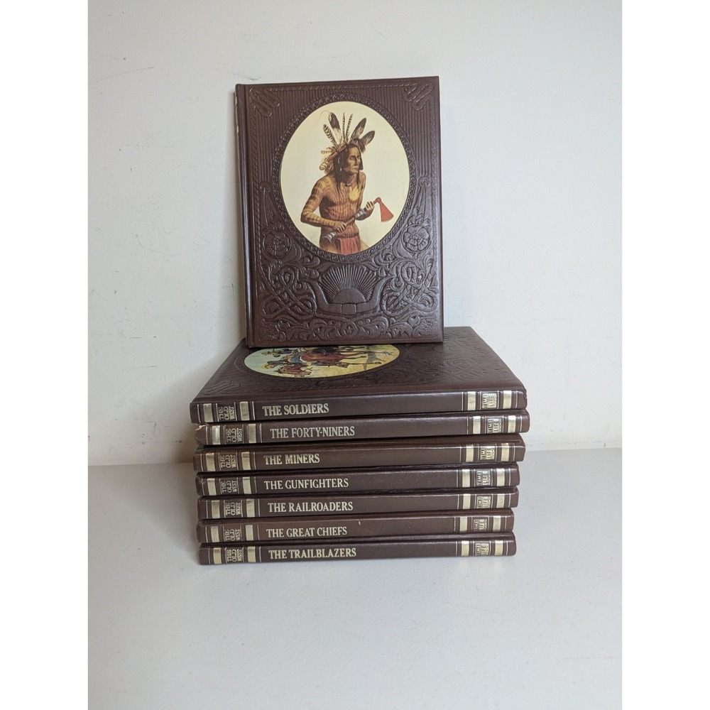 Lot of 8 The Old West Time Life Books The Indians, The Soldiers, The Miners etc. - Picture 2 of 11